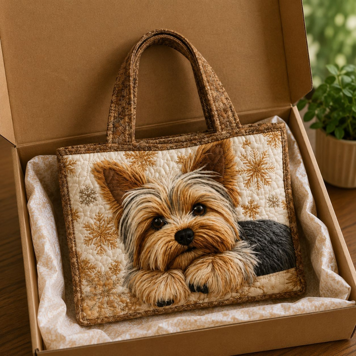 Bolsa Tote Acolchada - Adorable Yorkshire