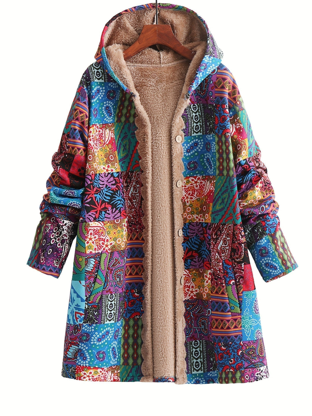 LYDIA™|CAPPOTTO PATCHWORK BOHO