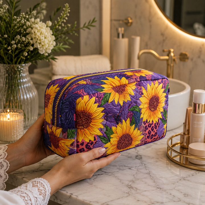 Bolsa de Maquillaje Acolchada Sun Charm
