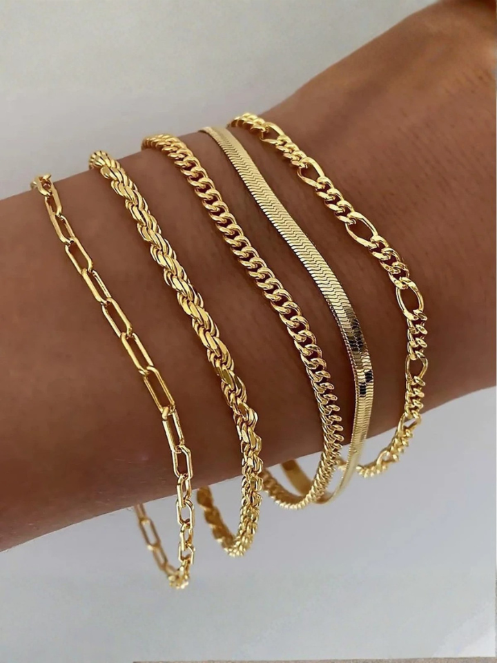 Juna – Set di bracciali | Oro