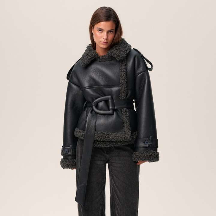 CHARLOTTE™|CAPPOTTO CON CINTURA