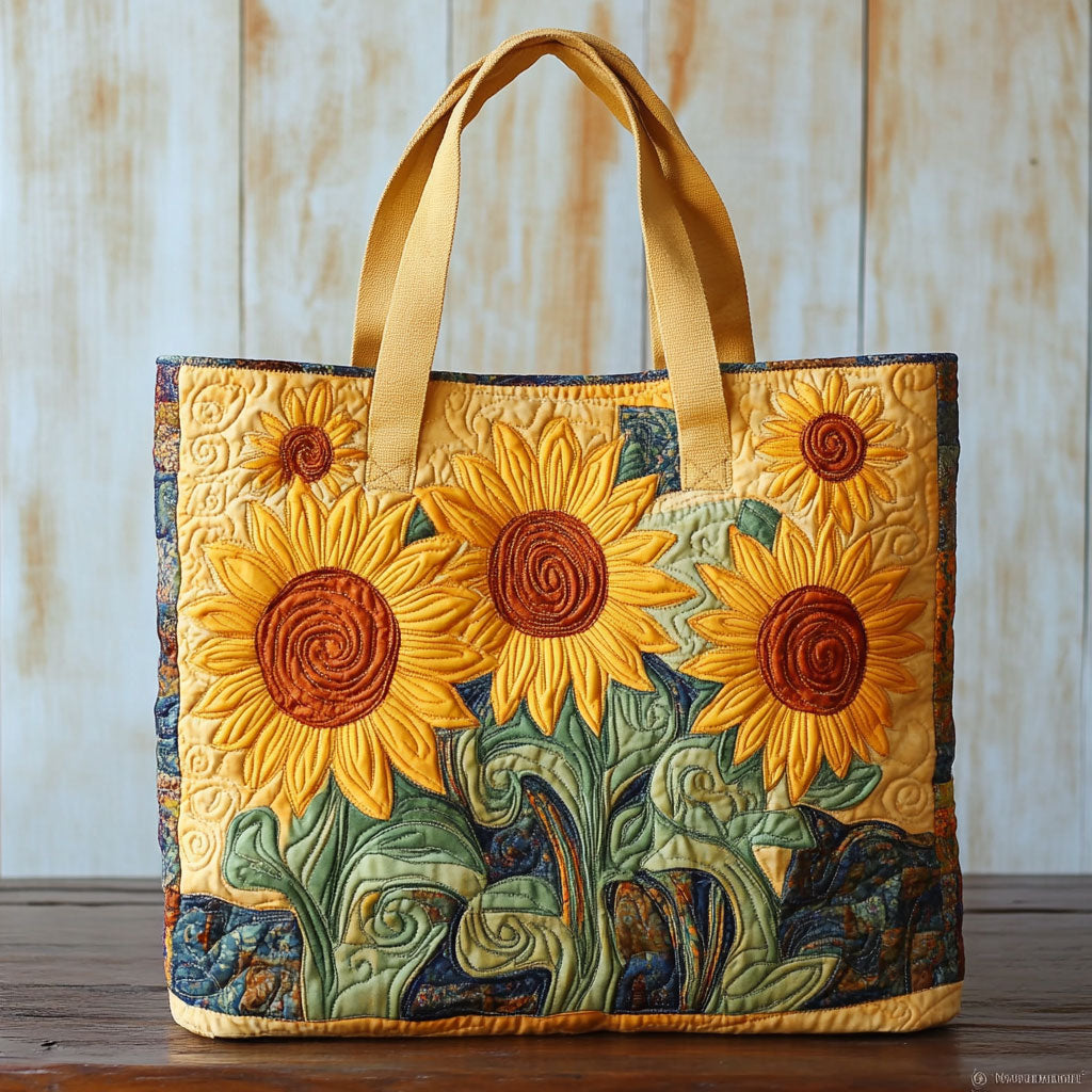 Bolso Tote Acolchado Campo Soleado