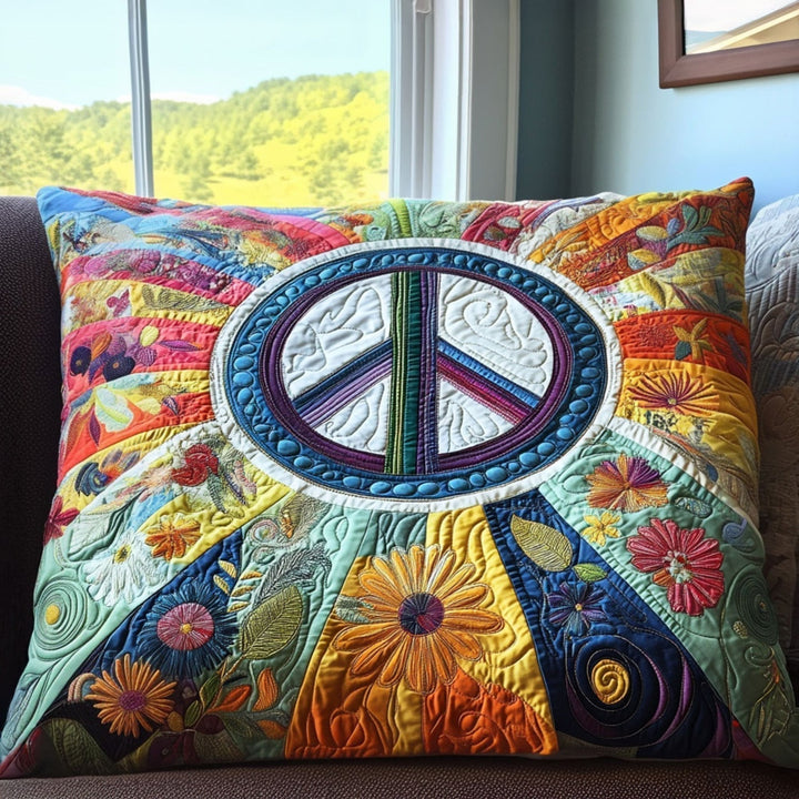 Funda de Almohada Acolchada con Estilo de los 70