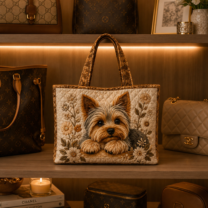 Bolsa Tote Acolchada - Adorable Yorkshire