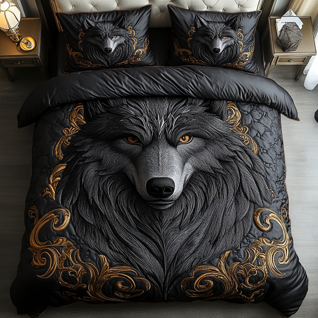 Conjunto de Ropa de Cama Acolchado Alpha Guardian de 3 Piezas