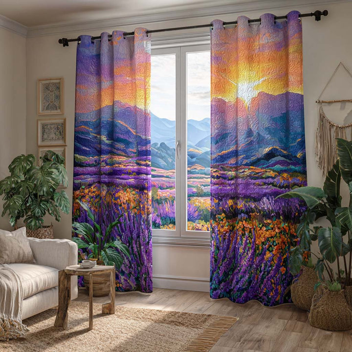 Cortinas Acolchadas Alpine Glow