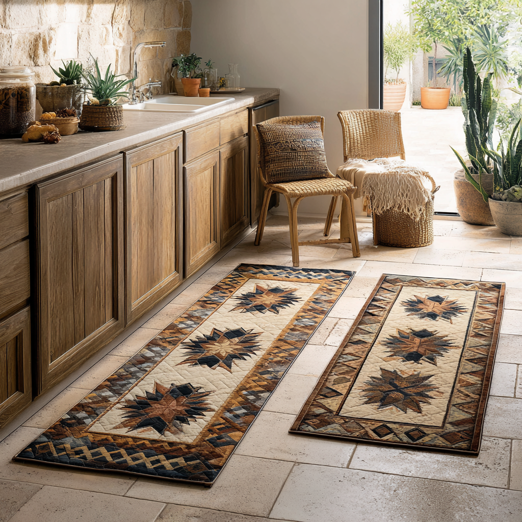 Alfombra de Área para Cocina Amber Dawn