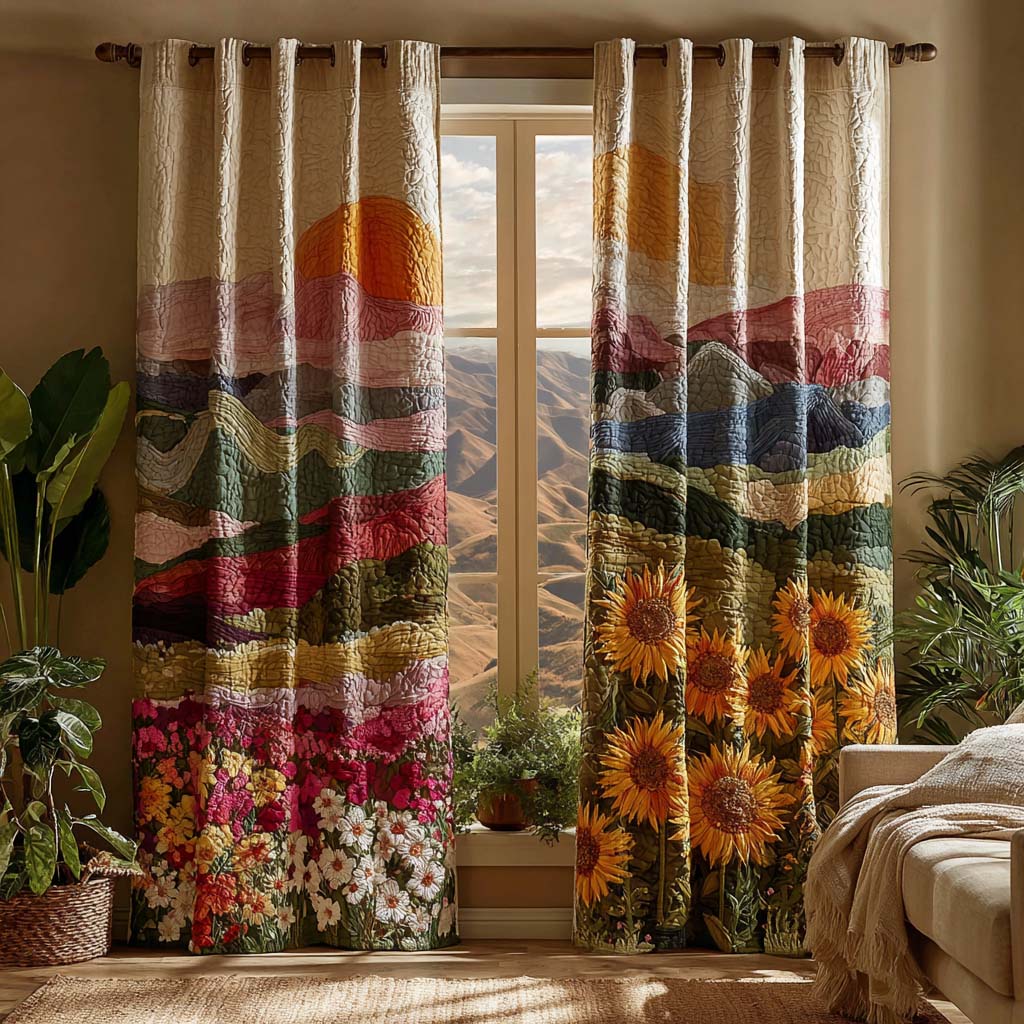 Cortinas Acolchadas Ámbar Horizonte