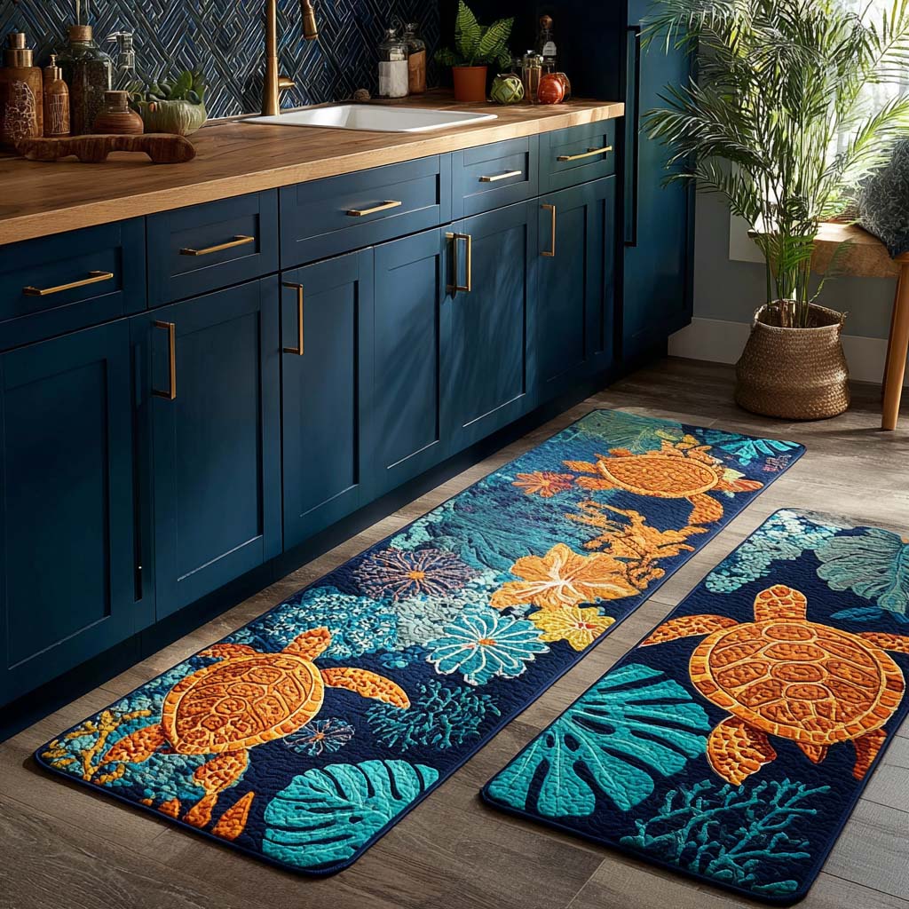 Alfombra de Cocina Aqua Life