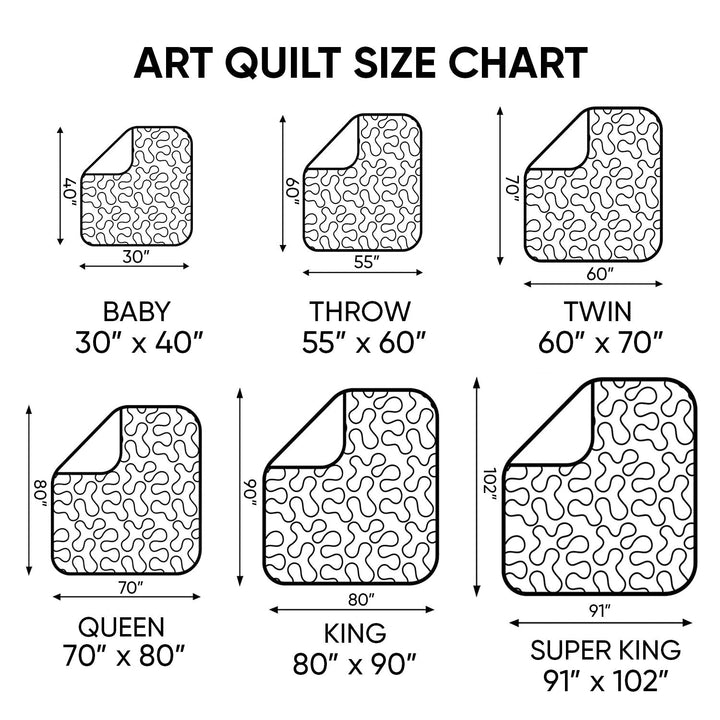 Una Gran Parte De Mi Corazón Vive En El Cielo Colgante De Arte De Quilt