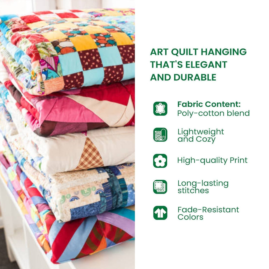 Colgante de Arte de Quilt Crepuscular