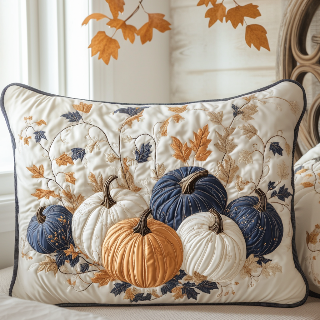 Funda de Almohada Acolchada Otoño Brillante