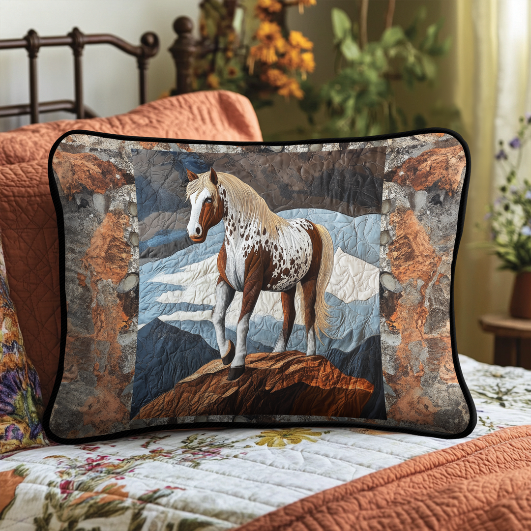 Funda de Almohada de Edredón Acolchado Otoñal