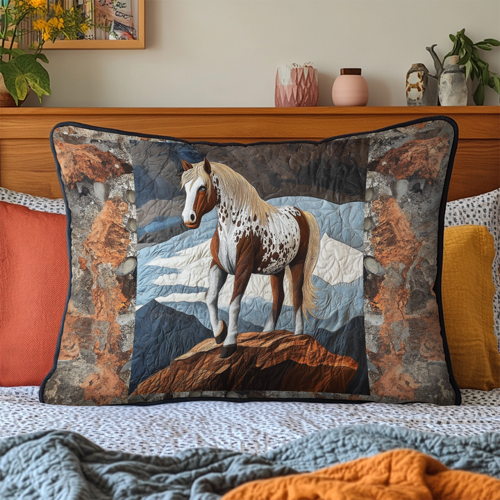 Funda de Almohada de Edredón Acolchado Otoñal