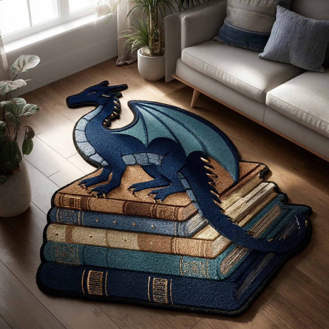 Alfombra de Área de Forma Personalizada Azure Drake
