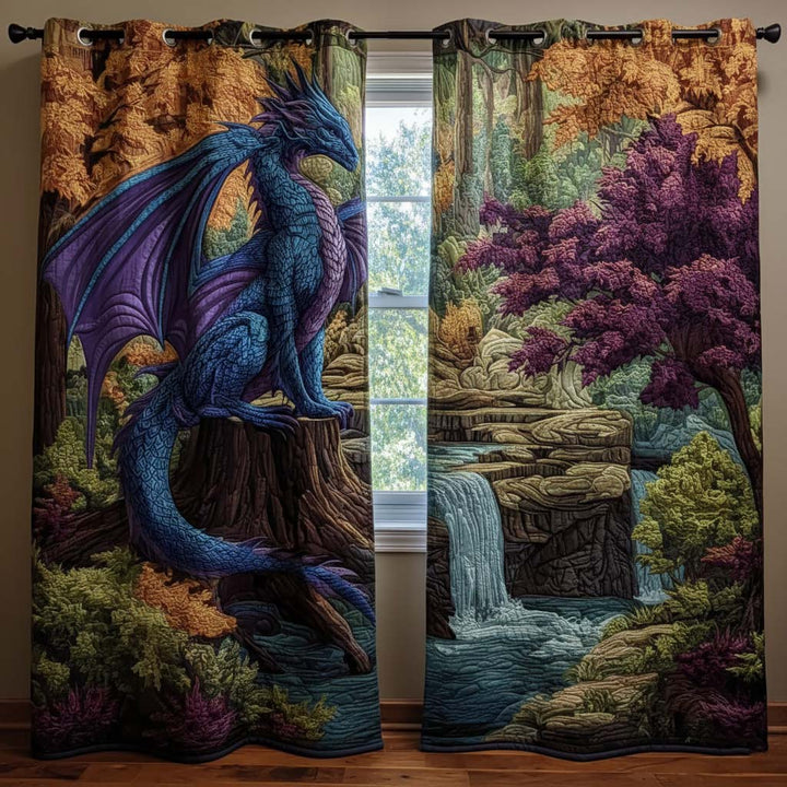 Cortinas Acolchadas Cielo Azure