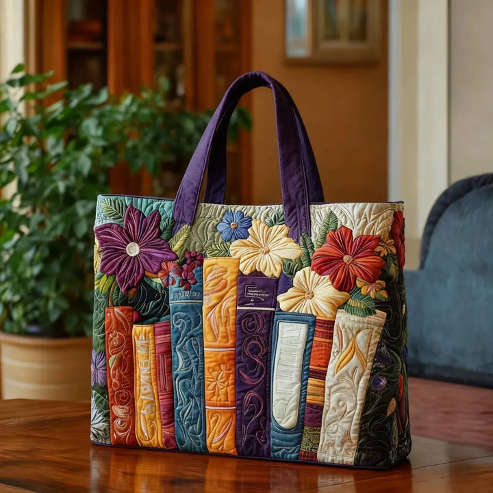 Bolso Tote Acolchado - Amante de los Libros