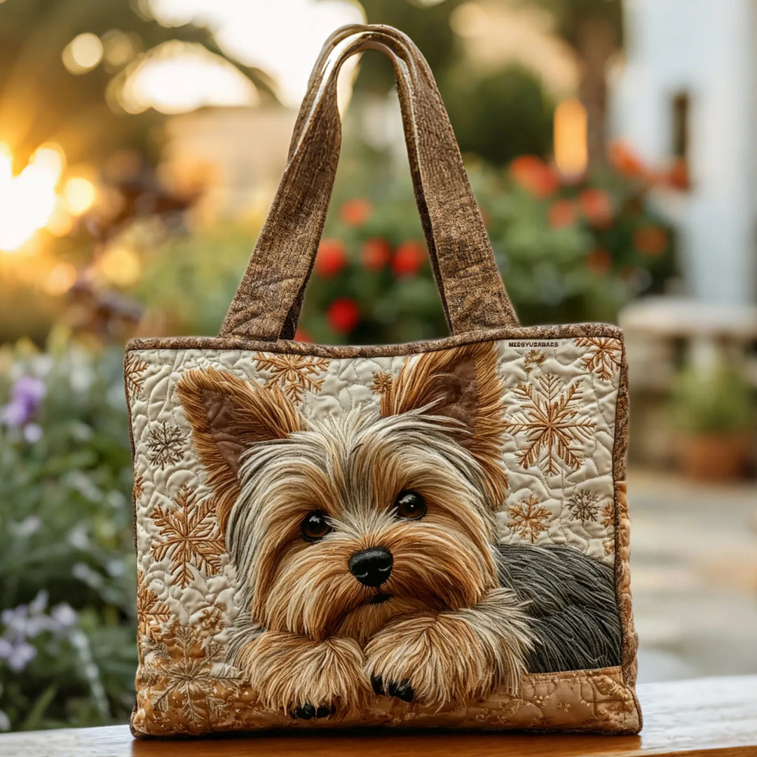 Bolsa Tote Acolchada - Adorable Yorkshire