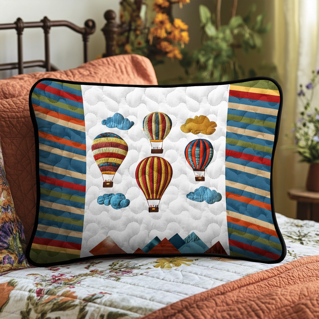 Funda de Almohada de Ropa de Cama Acolchada Balloon Breeze