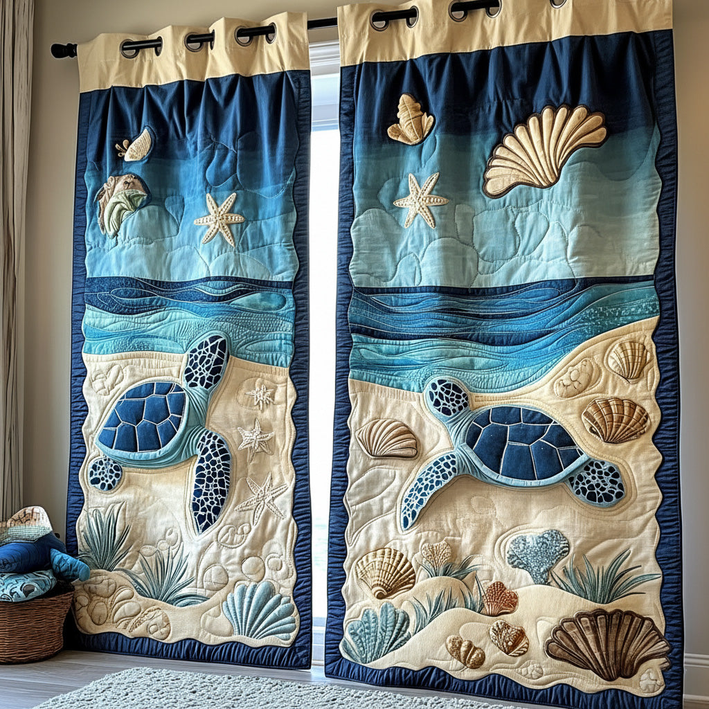 Cortinas Acolchadas Beach Walker