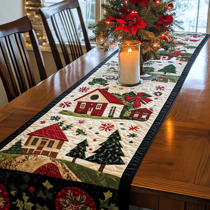 Caminito de Mesa Acolchado Estrella de Belén