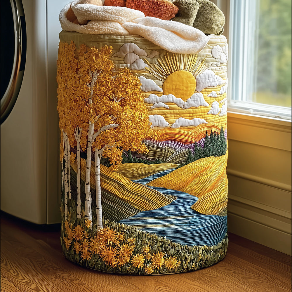 Cesta de Ropa Acolchada Birch Breeze