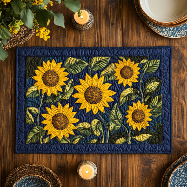 Mantel Individual Acolchado Bloom Bright