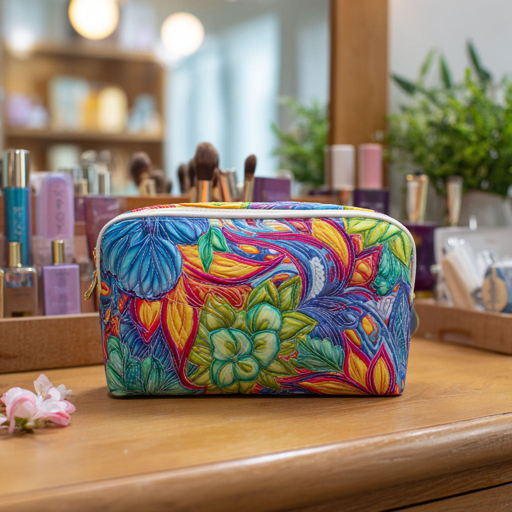 Bolso de Maquillaje Acolchado Bloom and Vine