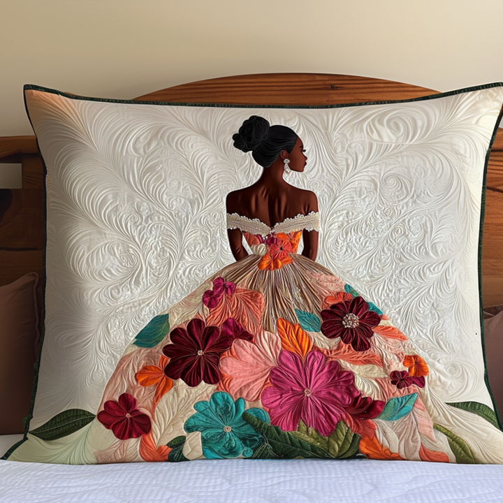 Funda de Almohada de Edredón Blooming Grace