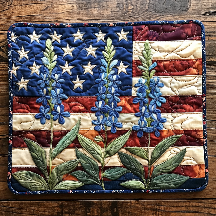 Mantelito Acolchado Bluebonnet Dreams