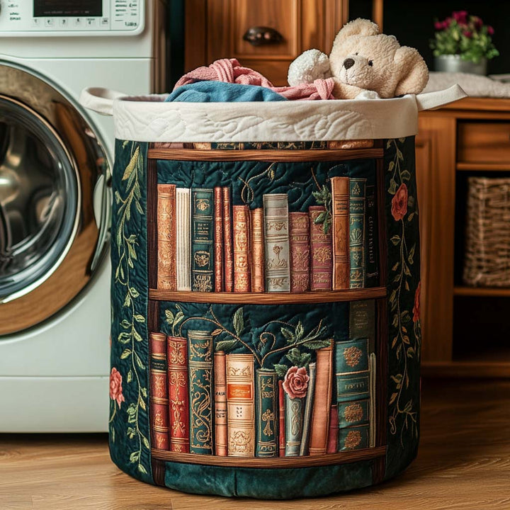 Cesta de Ropa Acolchada Book Haven
