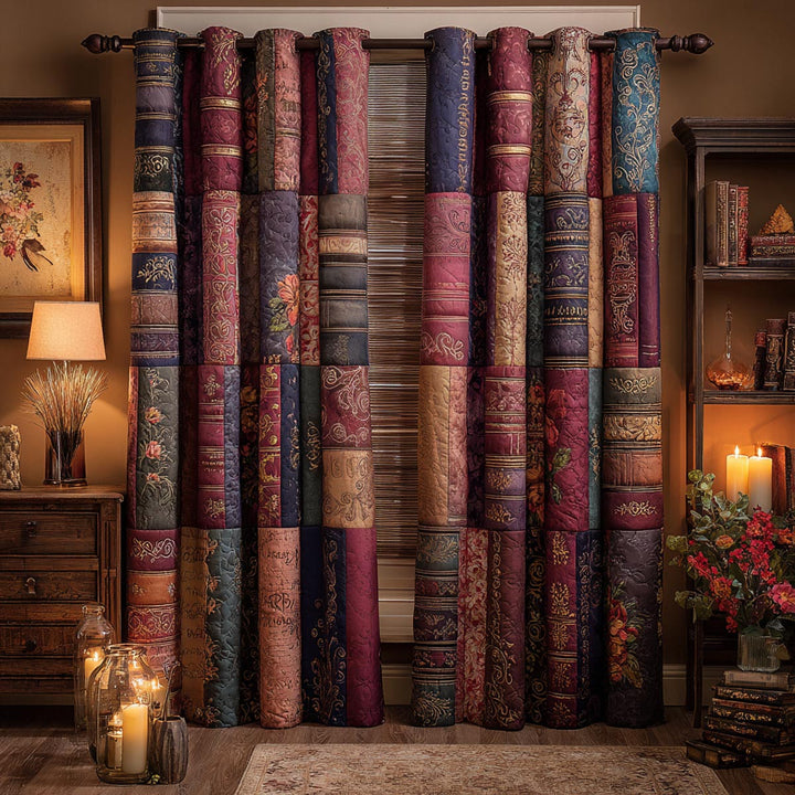 Cortinas Acolchadas con Encanto Literario
