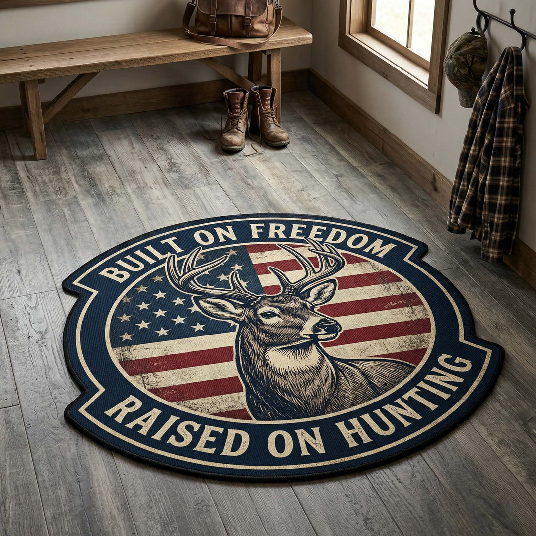 Alfombra de Área de Forma Personalizada Boundless Liberty