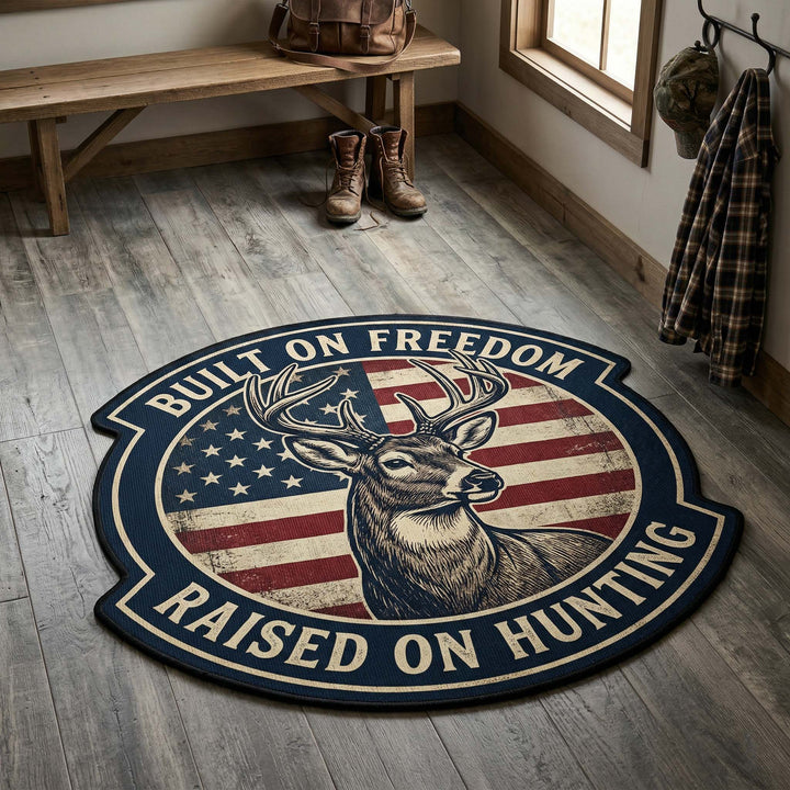 Alfombra de Área de Forma Personalizada Boundless Liberty