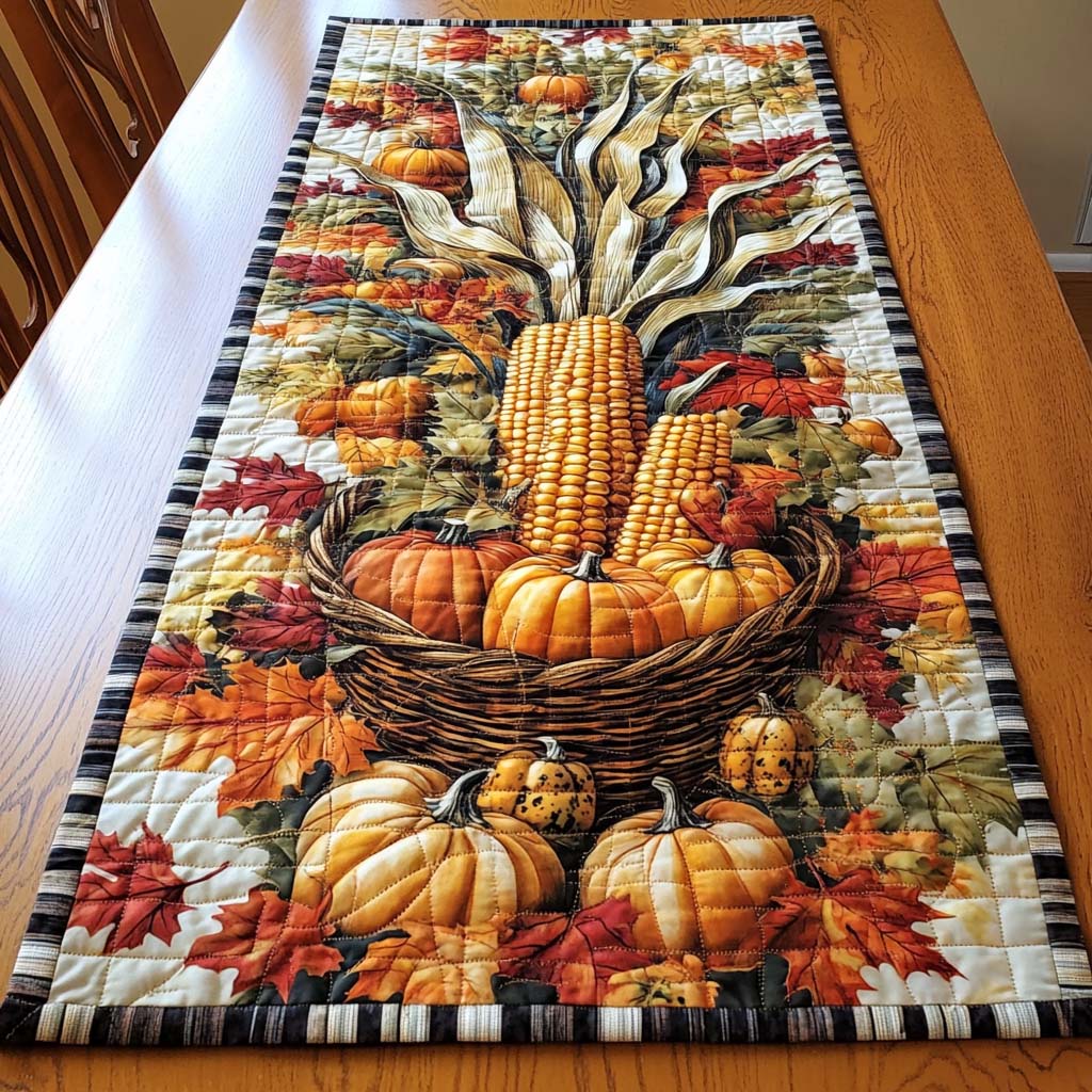 Caminito de Mesa Acolchado Cosecha Abundante