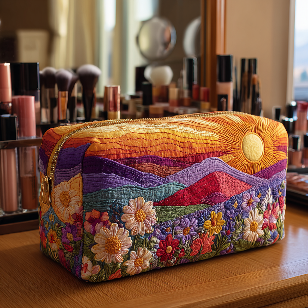 Bolsa de Maquillaje Acolchada Bright Essence
