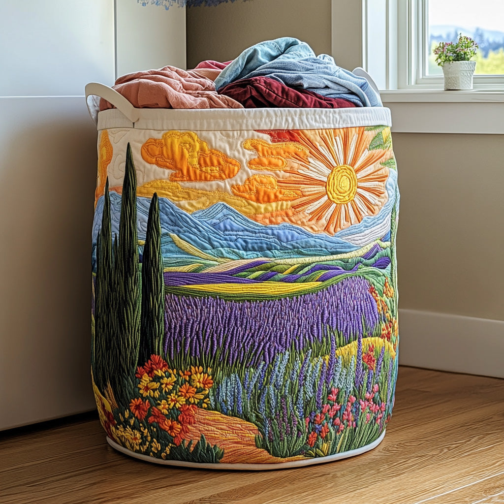 Cesta de Ropa Acolchada Bright Meadow