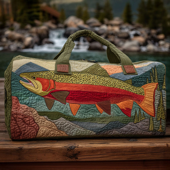 Bolsa de Viaje Acolchada de Trucha de Arroyo