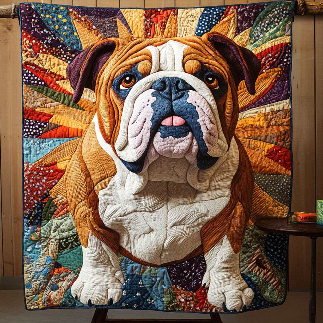 Manta Acolchada Bulldog Pride