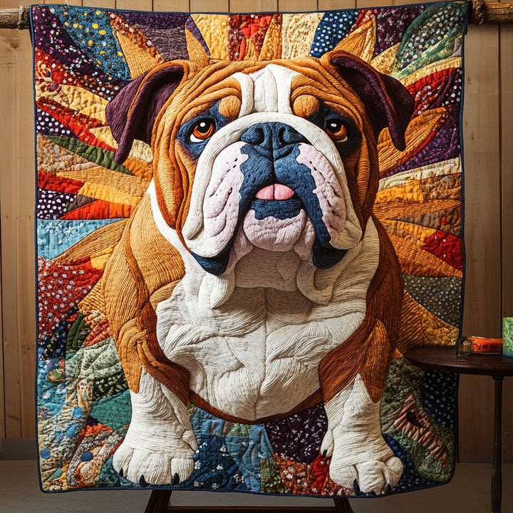 Manta Acolchada Bulldog Pride