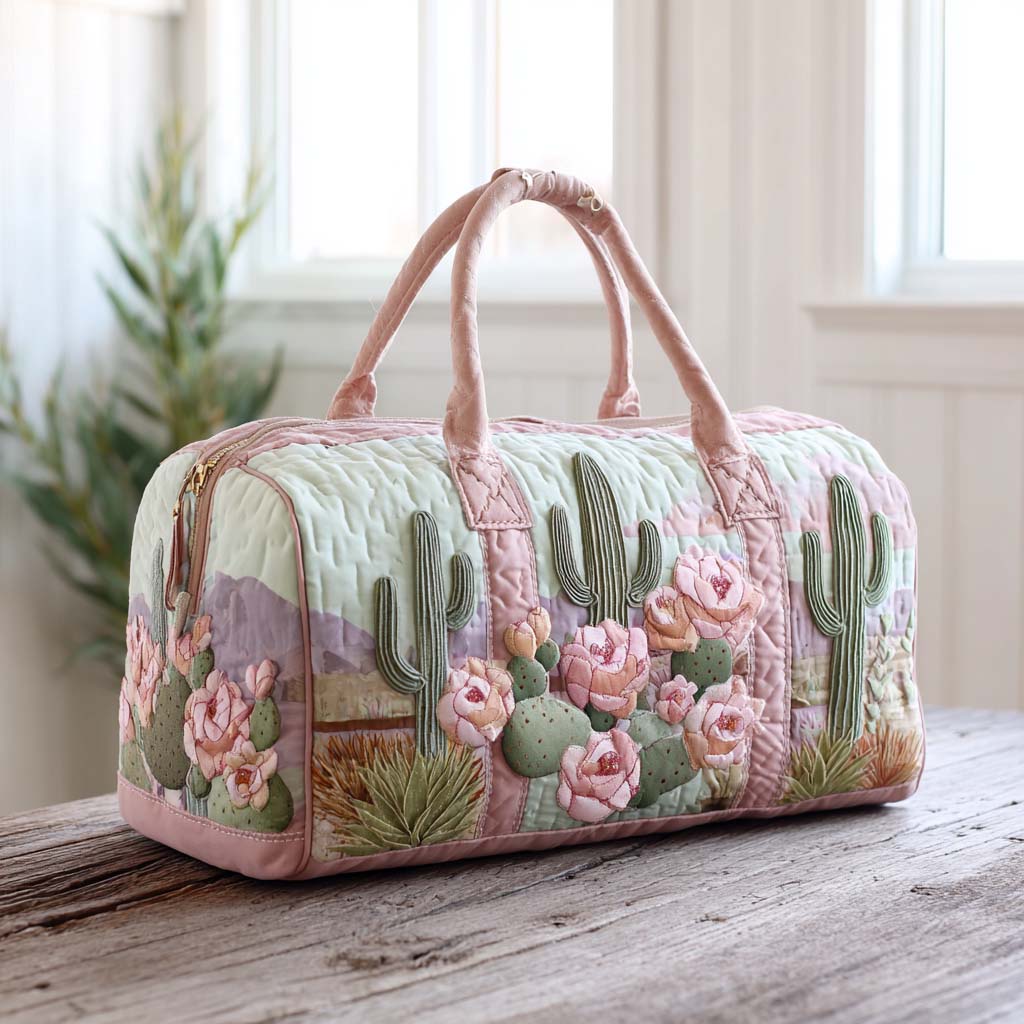 Bolsa de Viaje Acolchada Cactus Blossom