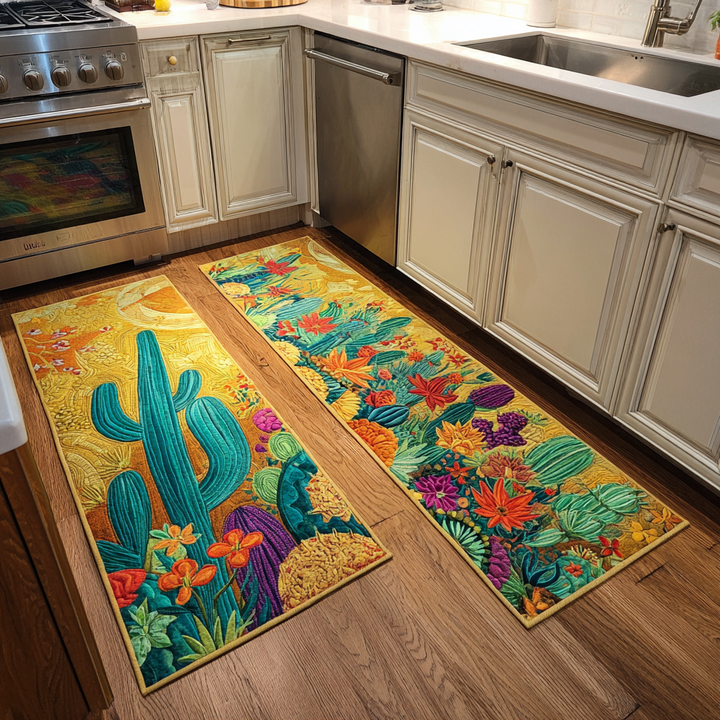Alfombra de Área para Cocina Cactus Horizon