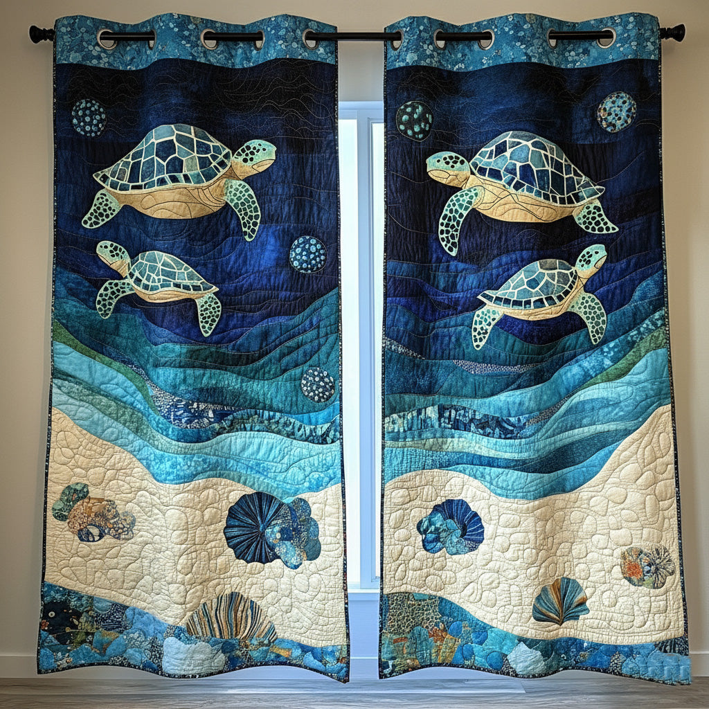 Cortinas Acolchadas Calm Swimmer