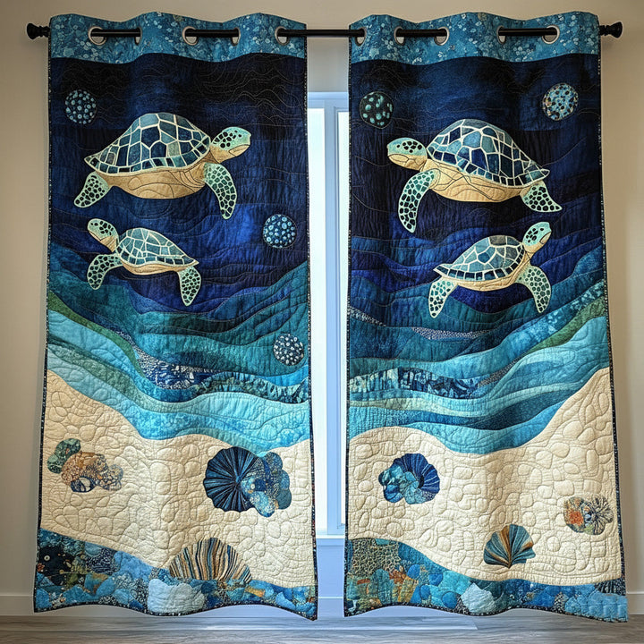 Cortinas Acolchadas Calm Swimmer