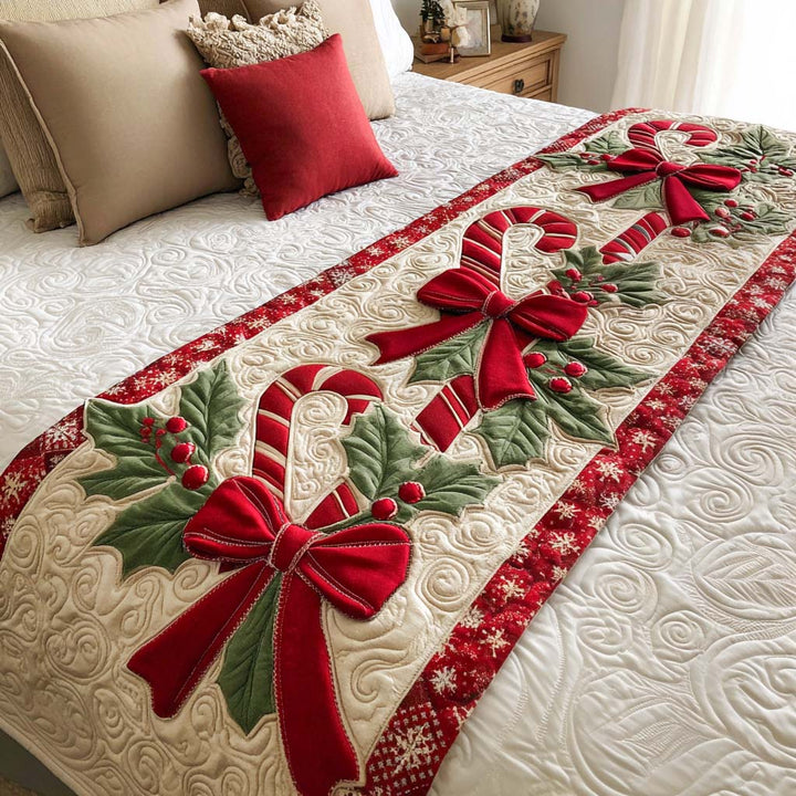 Caminito de Cama de Alegría de Bastón de Caramelo
