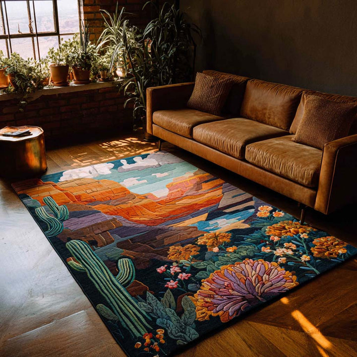 Alfombra de Área Vista al Cañón