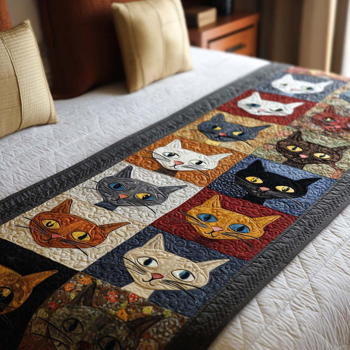 Caminito de Cama Acolchado para Gatos