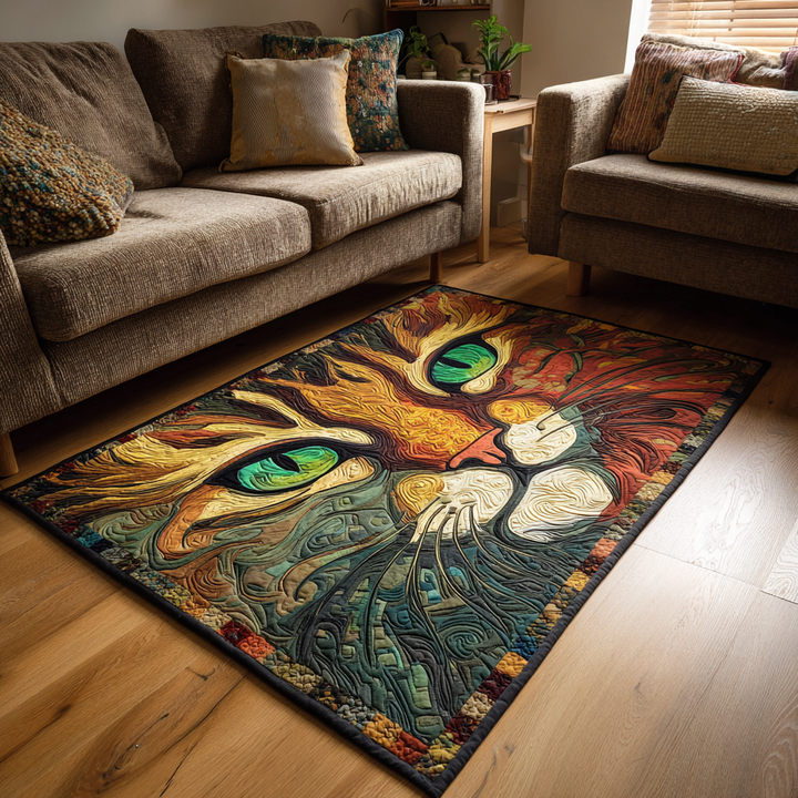 Alfombra de Área Gato Llama