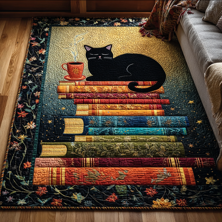 Alfombra de Área con Brillo de Gato