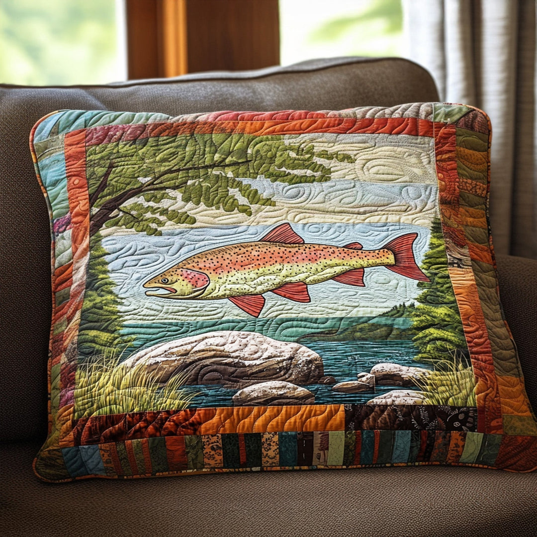 Funda de Almohada Acolchada Caught in the Current